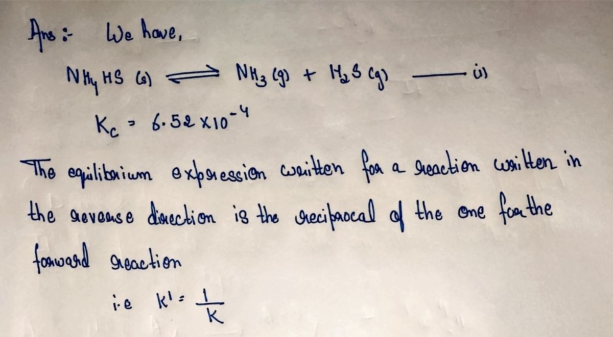 Chemistry homework question answer, step 1, image 1